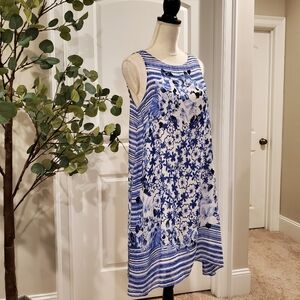 Sleeveless Floral Dress